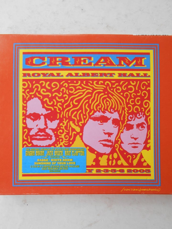 CREAM : ROYAL ALBERT HALL , rock