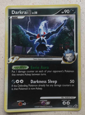 Samlekort, Pokemon Darkrai G