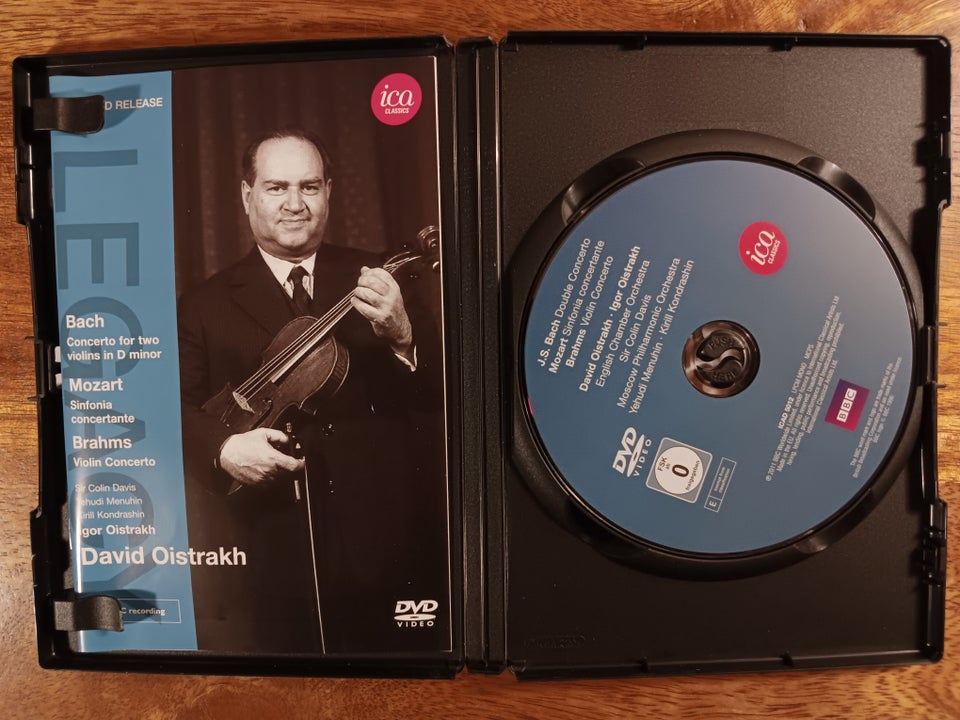 David Oistrakh, DVD, andet