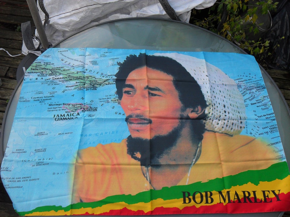 BOB MARLEY BANNER I STOF