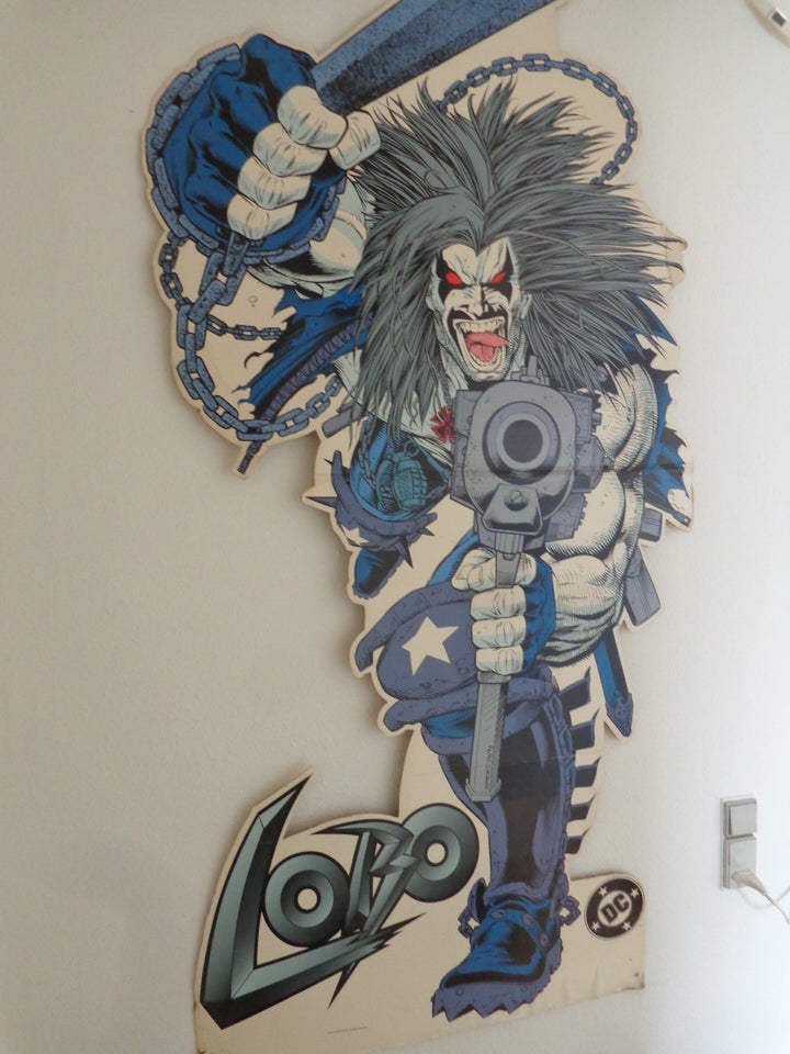 Lobo Cardboard Cutout DC Comics