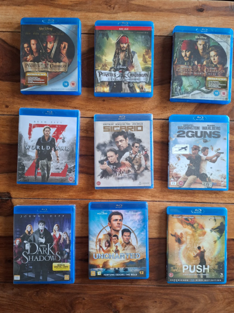 Blu-ray, Blu-ray, andet