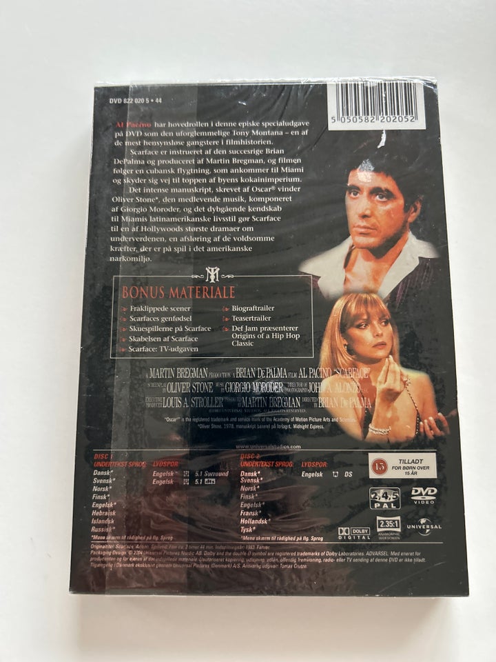 Scarface 2-disc i folie,