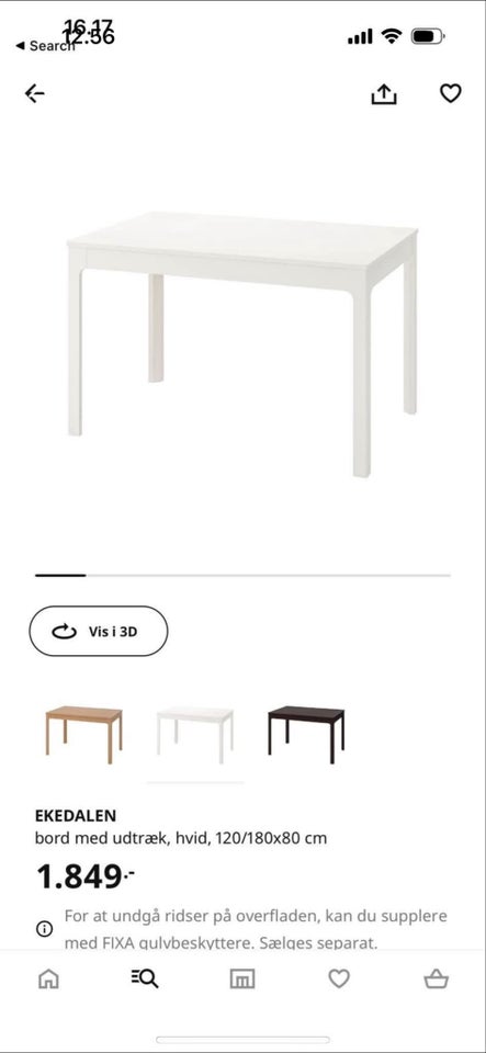 Andre borde, IKEA