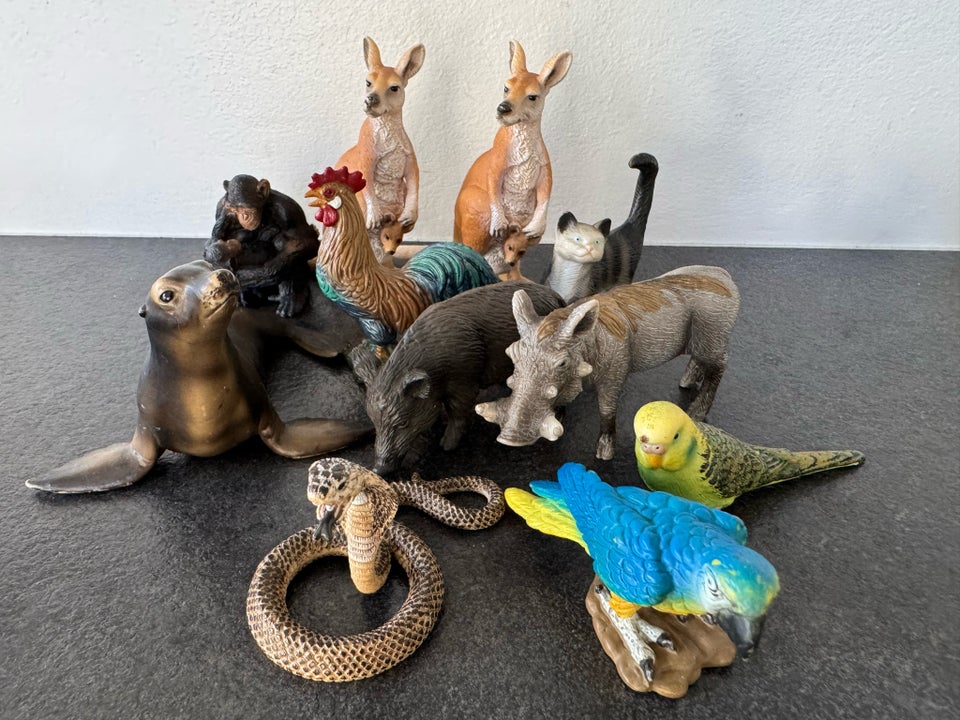 Dyr, Stor samling Schleich dyr,