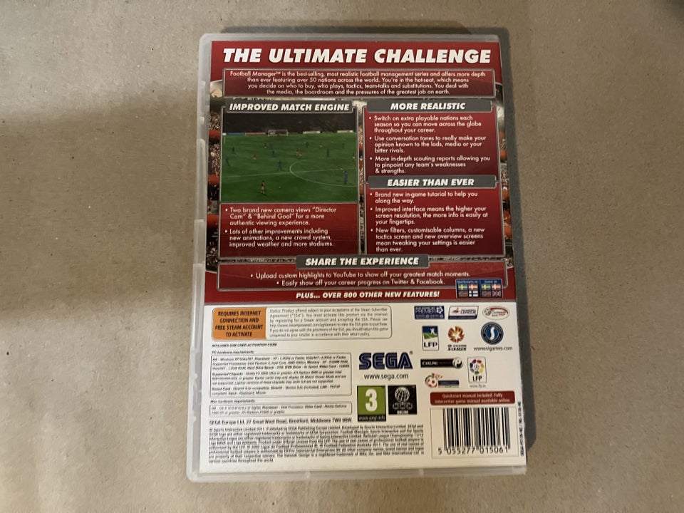 Football Manager 2012 (Ingen CD),