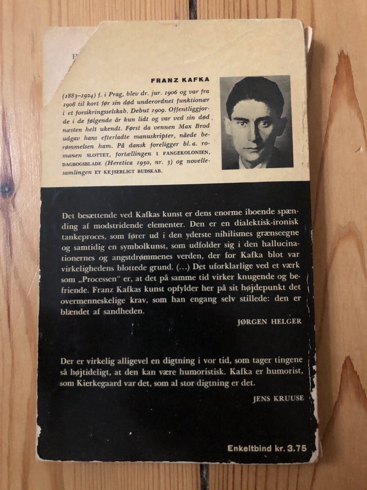 Processen Franz Kafka genre: