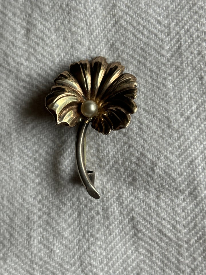 Broche, sølv, John Lauritzen