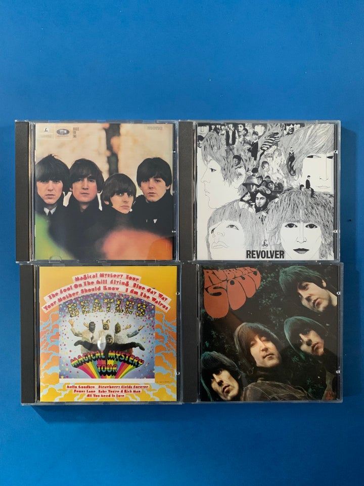 THE BEATLES: 4 CD ALBUMS , rock