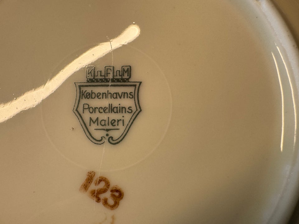 kafferstel porcelæn