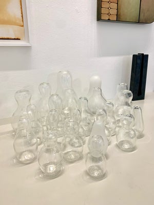 Glas vase Glaspusteriet Fanø