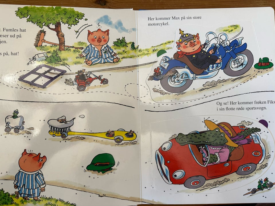 Hr Fumles flade hat, Richard Scarry