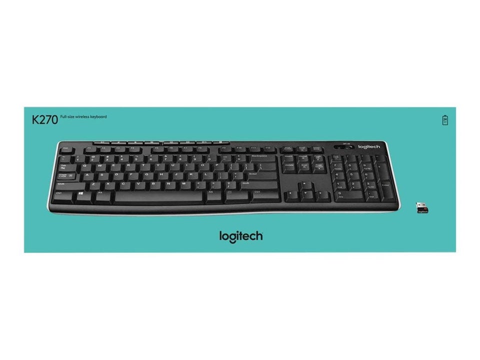 Tastatur, logitech, K270