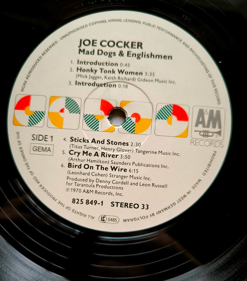 LP Joe Cocker