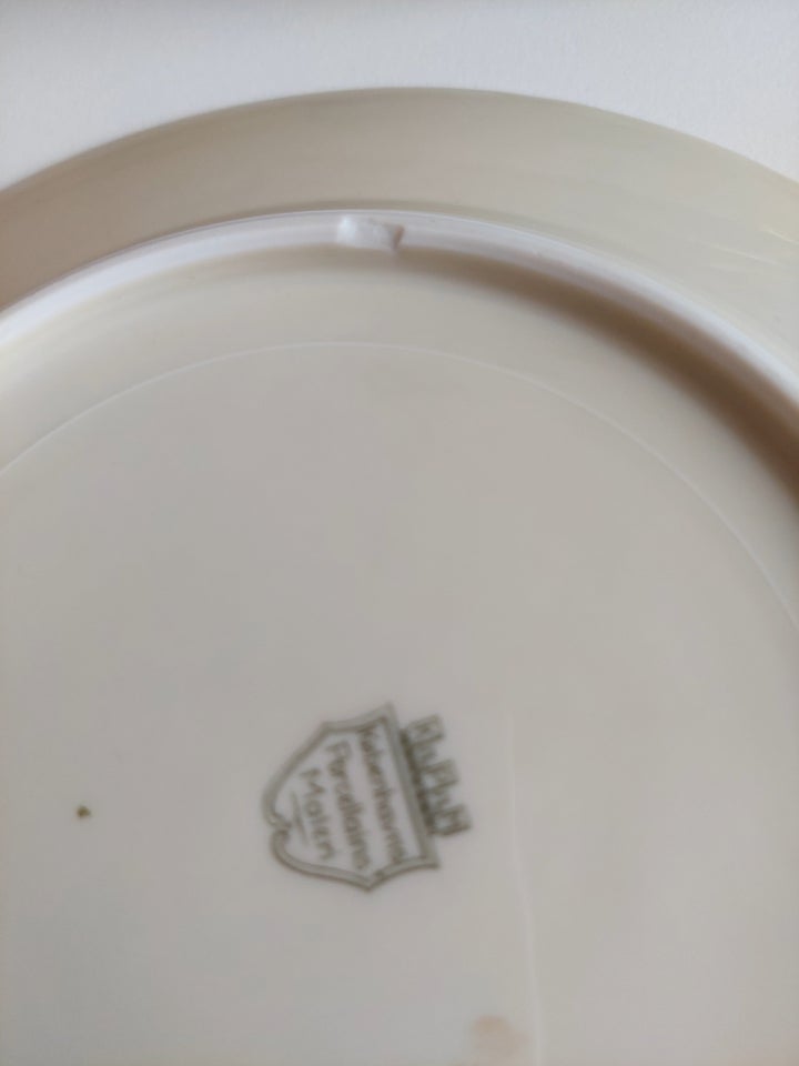 Porcelæn, Frokost tallerkener og