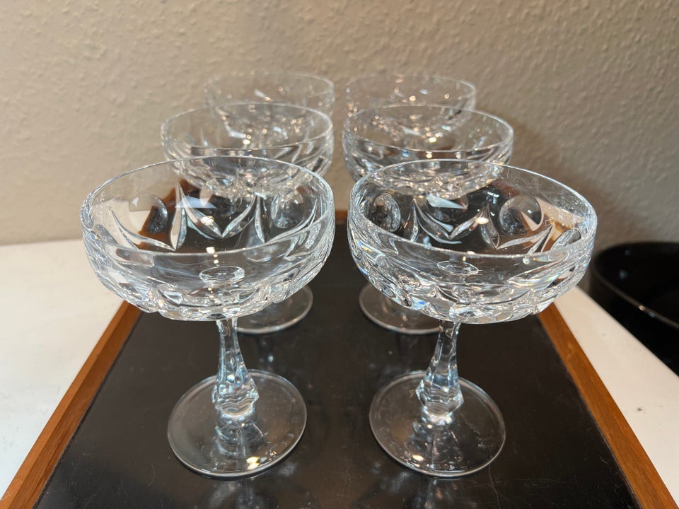 Glas Vintage champagneskåle