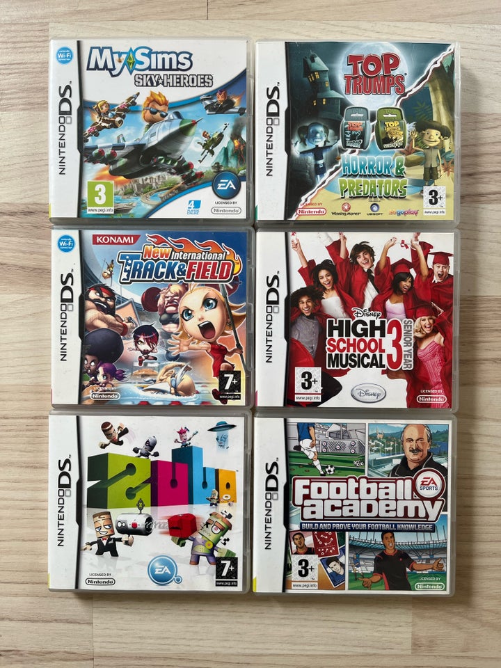 Diverse Nintendo DS Spil Nintendo