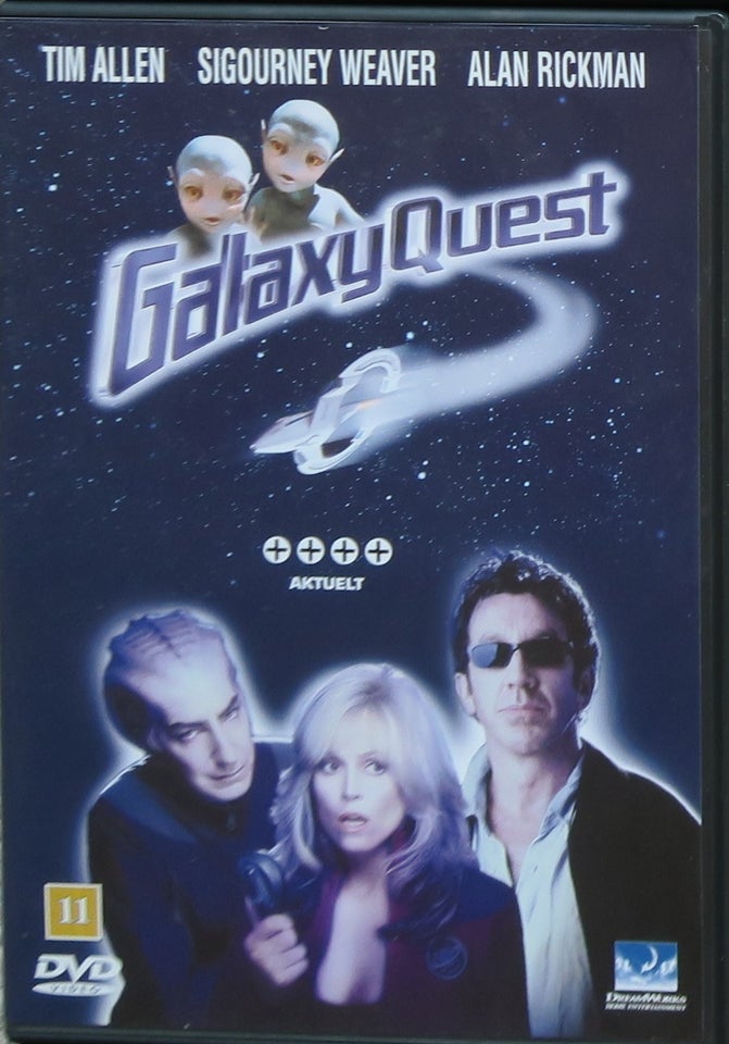 Galaxy Quest, DVD, komedie