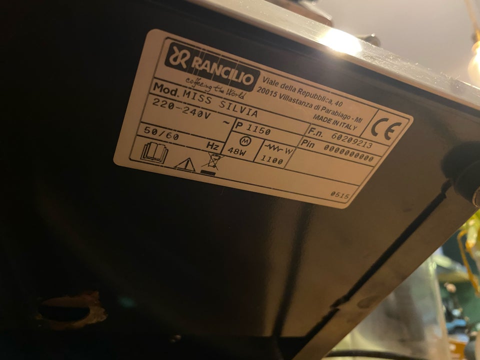 Rancilio Silvia, Rancilio