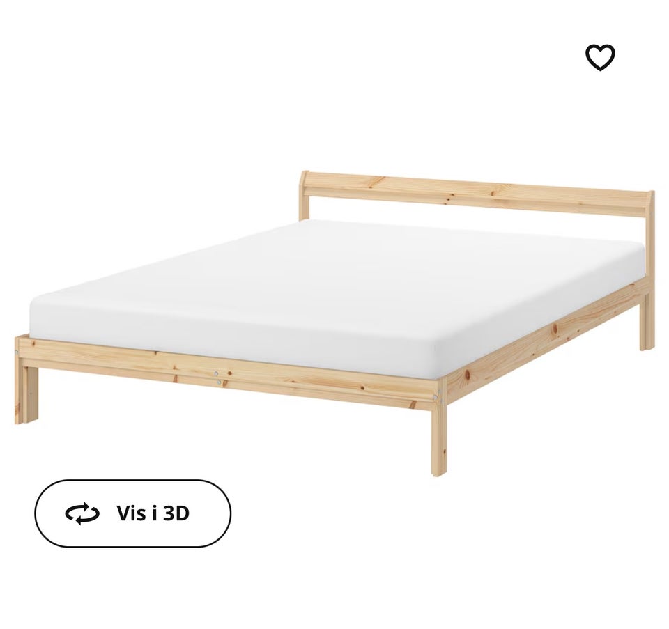 3/4 seng, Ikea, b: 140 l: 200