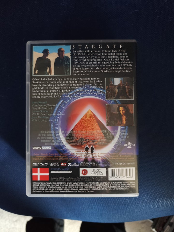 Stargate, DVD, action