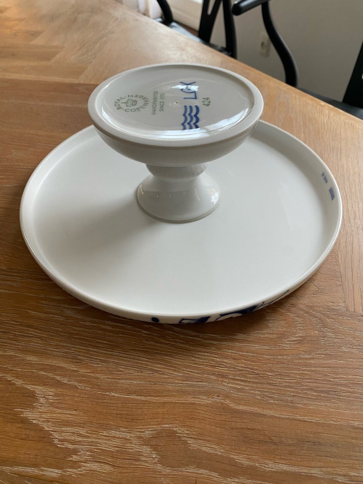 Porcelæn, Lagkagefad, Royal