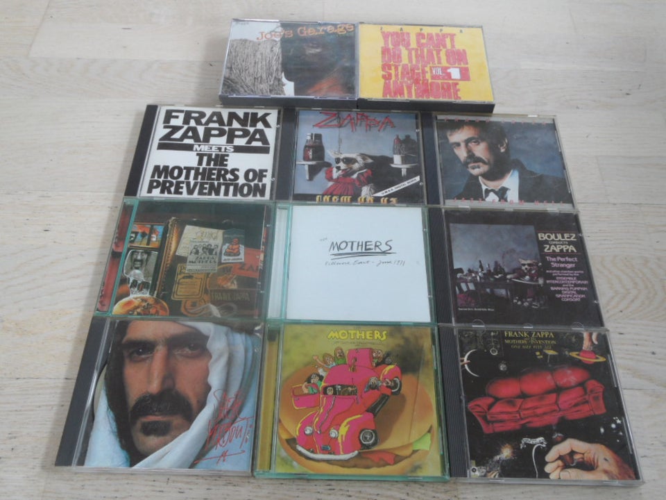 FRANK ZAPPA/THE MOTHERS: 11 CD MED