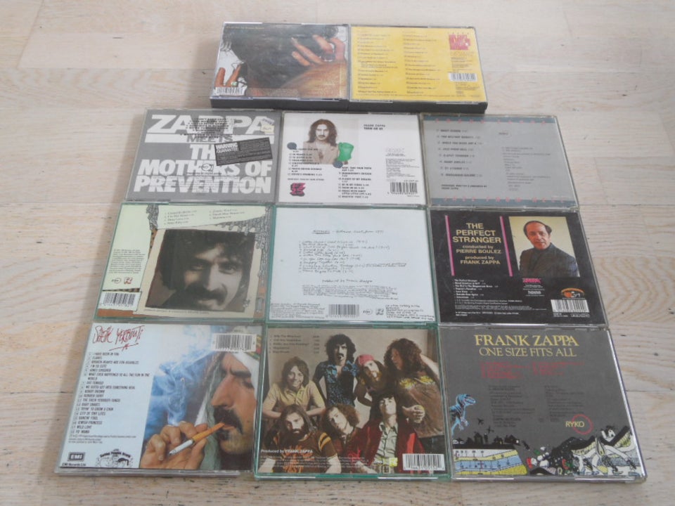 FRANK ZAPPA/THE MOTHERS: 11 CD MED