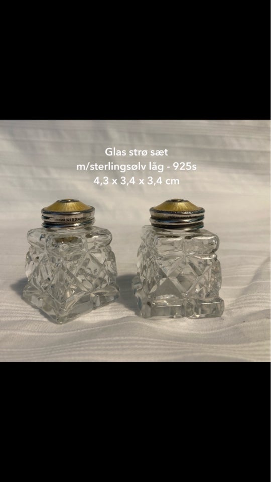 Sølvtøj, Vintage strø med Sterling