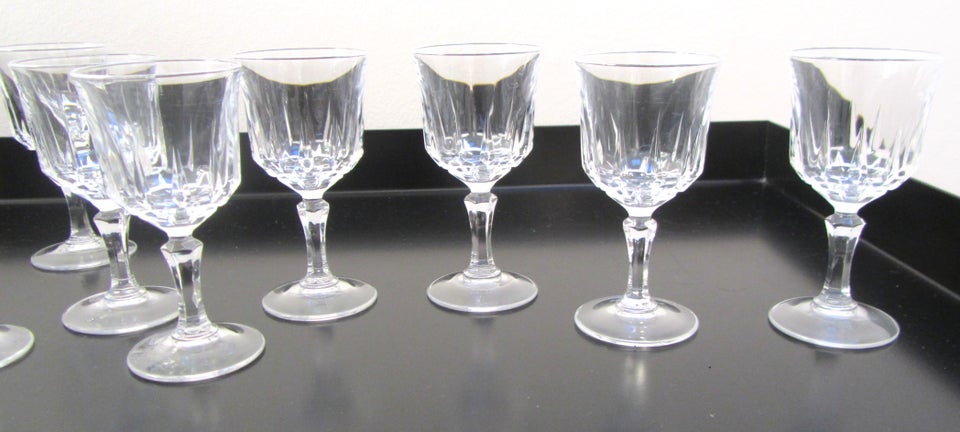 Glas samlet pris for 9 stk