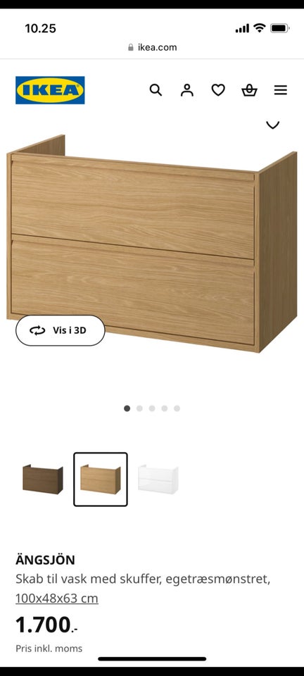 Badeværelsesskab, Ikea