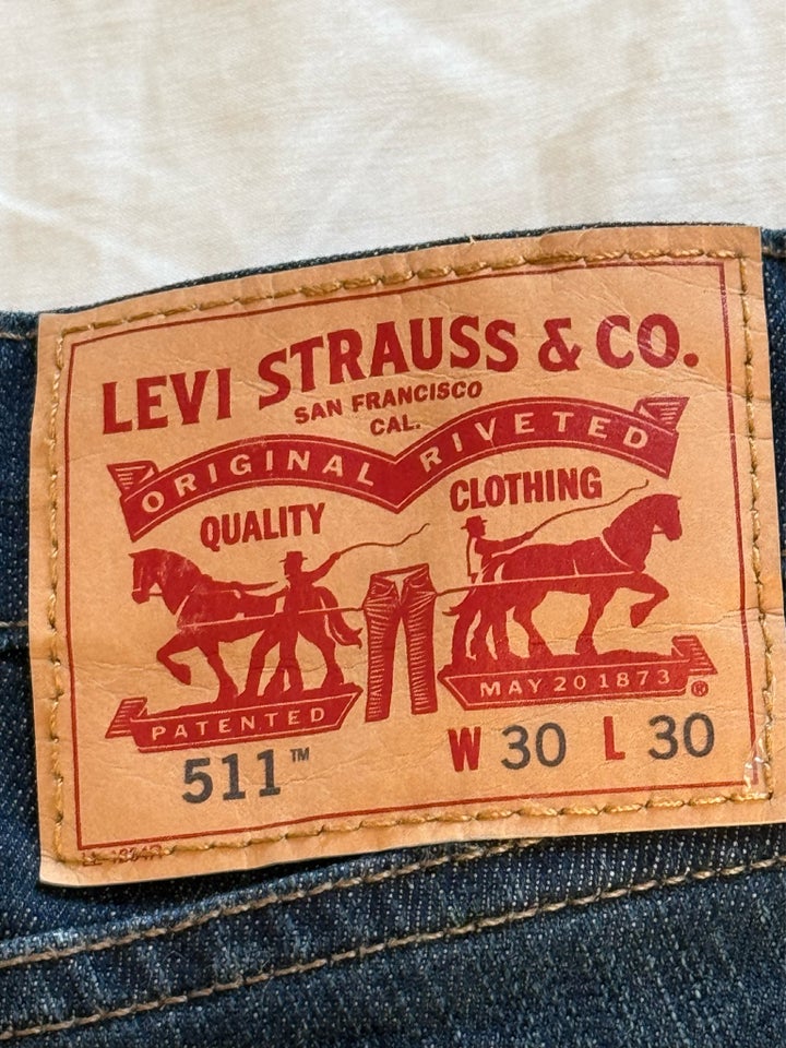 Jeans, Levis 510 str. 30/30 - som