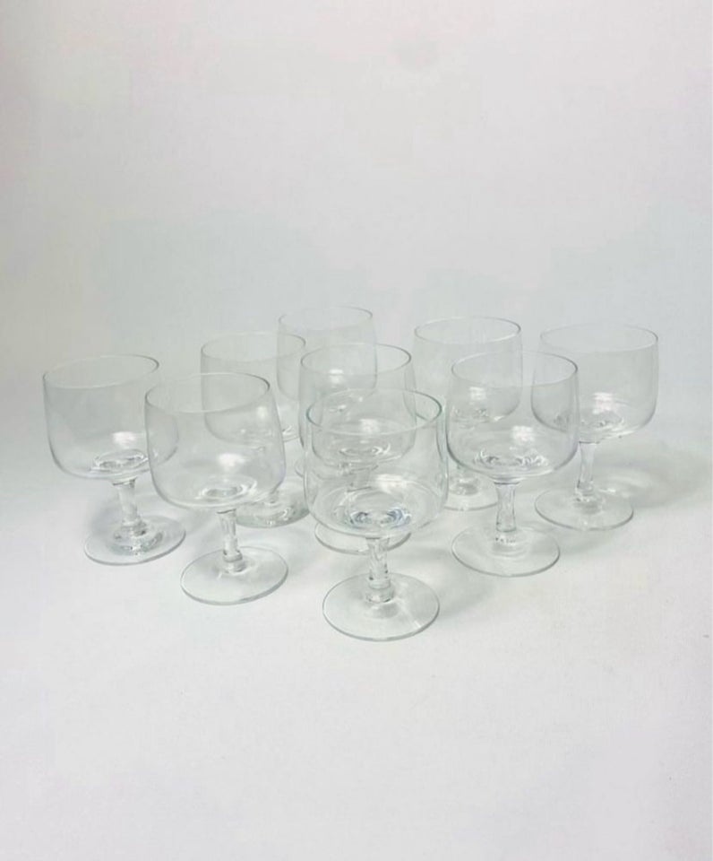 Glas 8 rødvinsglas  Holmegaard
