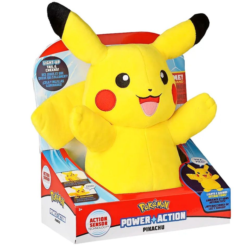 Pokemon Power Action Pikachu bamse