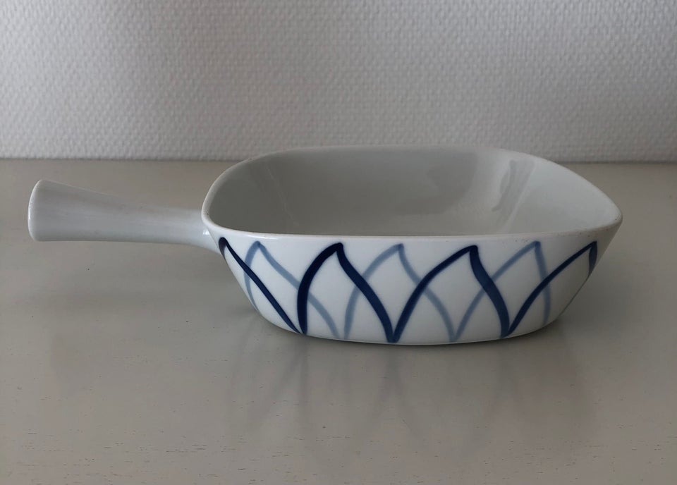 Porcelæn Fad Harlekin ell Blå