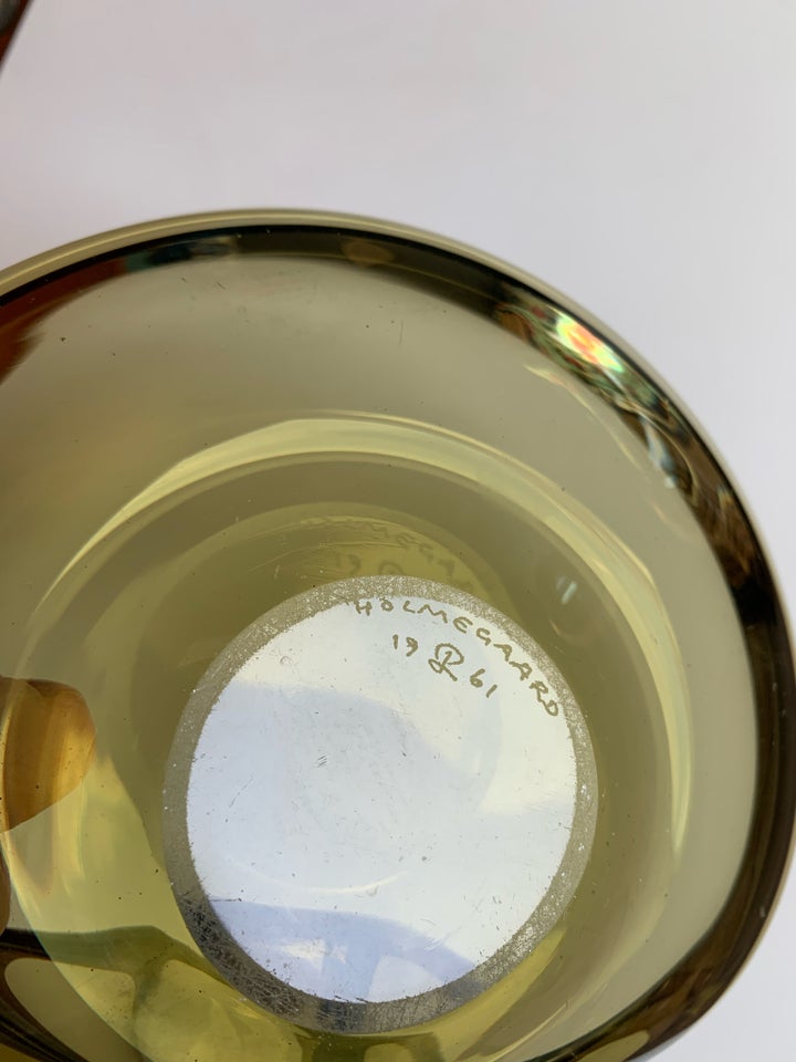 Glas Askebæger / skål Holmegaard
