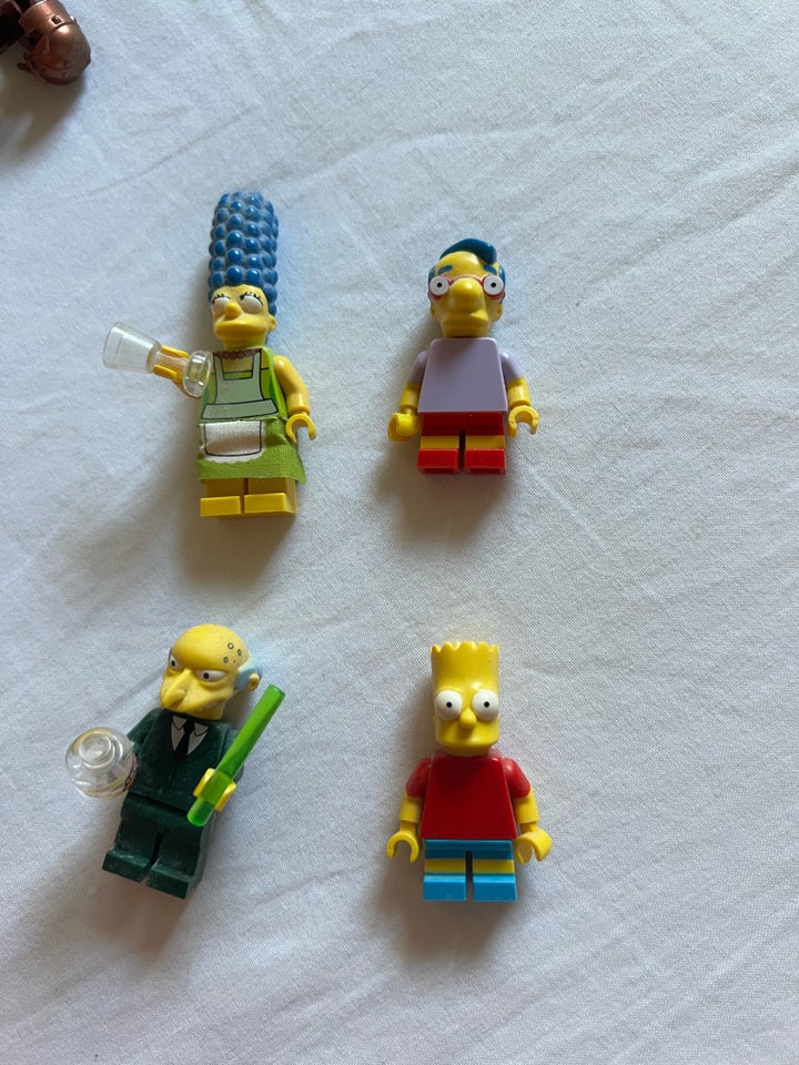 Lego andet Simpson minifigurer