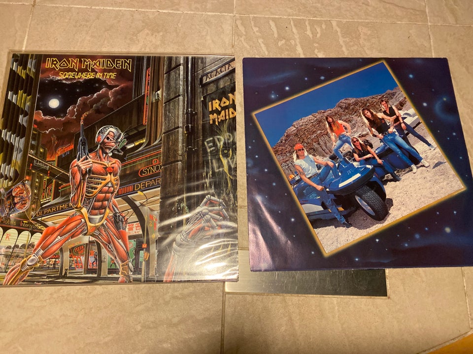 LP, Iron Maiden , Somewere in time