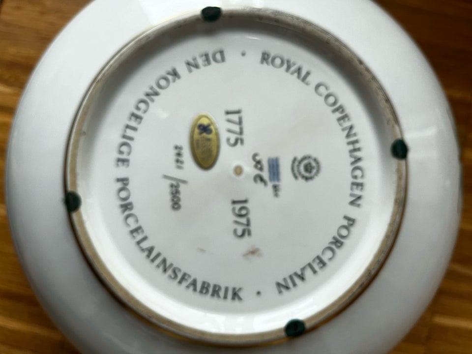 Porcelæn Kgl Bowle  Royal