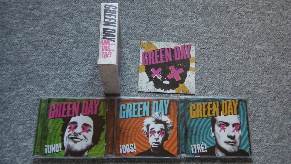 Green Day: CD box, punk