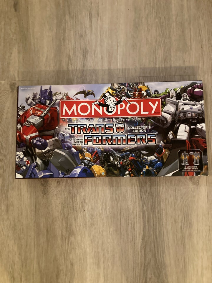 Monopoly transformers brætspil