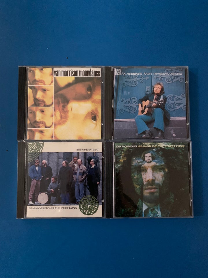 VAN MORRISON: 4 CD ALBUMS rock