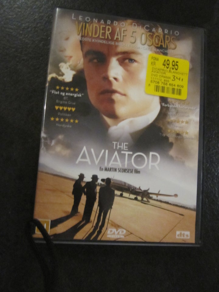 The Aviator, DVD, action