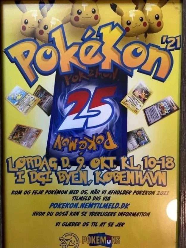 Billeder, PLAKAT I GLAS POKEKON