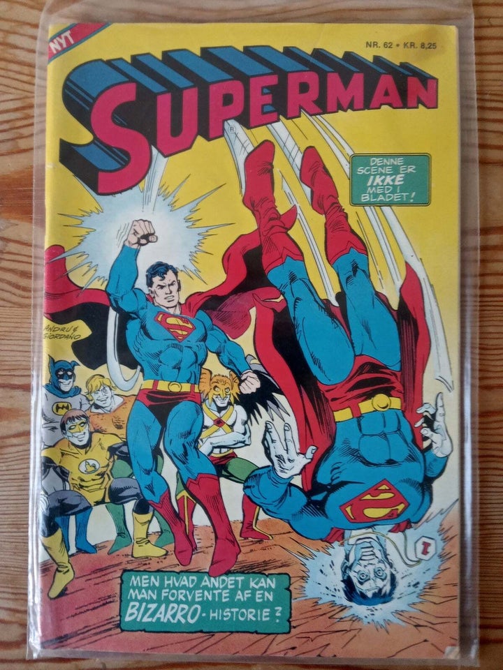 Superman (1978-86), Tegneserie