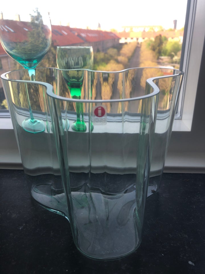 Glas Vinglas hvidvinsglas vase