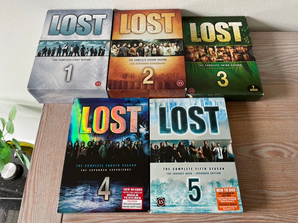 LOST 1-5, DVD, andet