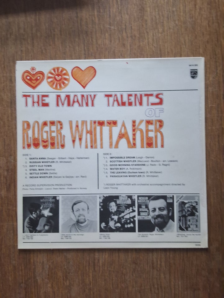 LP, ROGER WHITTAKER, THE MANY