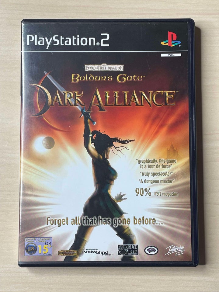 Baldurs Gate Dark Alliance, PS2