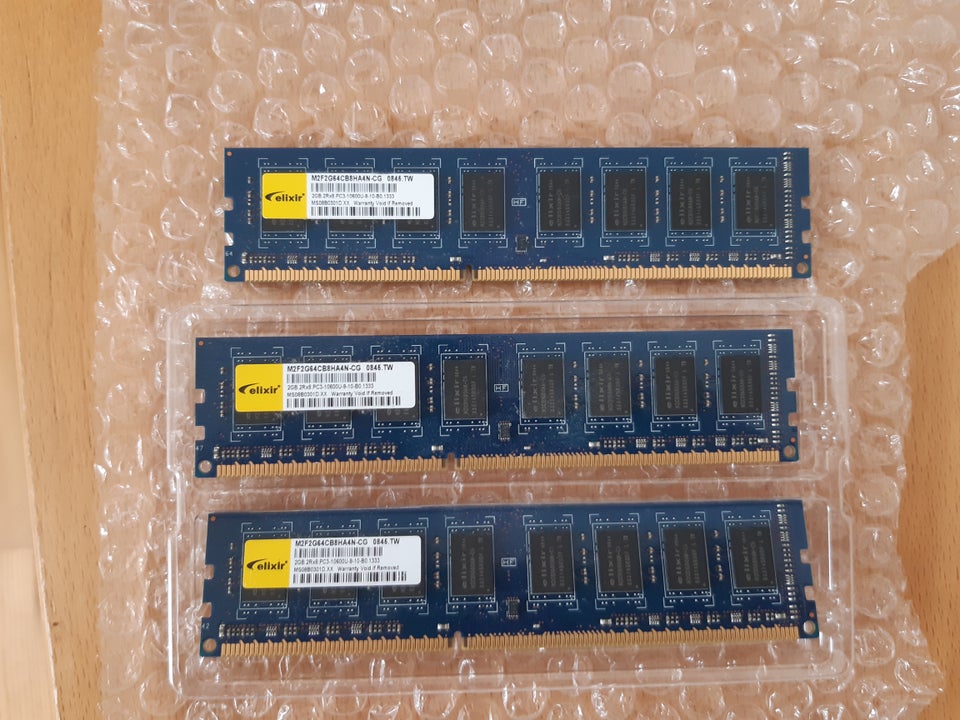 Elixir, 6GB, DDR3 SDRAM